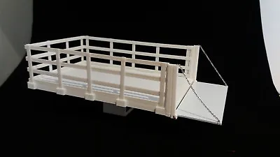 Flat Bed Rack  Truck Bed With Lift Gate   1:24 1:25  Scale Diorama • $31.99