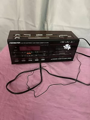 Vintage Sound Design Model 3838 AM/FM Cassette Player Alarm Clock Tested • $6.99