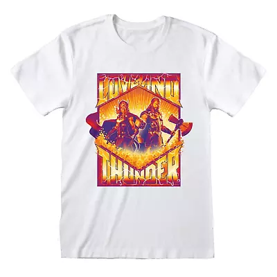 Marvel Thor Love And Thunder Team Stance T-Shirt • £15.99