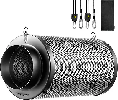 VIVOSUN 6 Inch Air Carbon Filter Smelliness Control For Exhaust Fan Grow Tent • $83.99