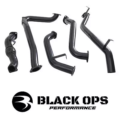 3  Back Exhaust System For Toyota Landcruiser 79 Series V8 Single Cab Pipe Only • $561