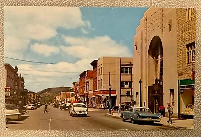 NORTH On MAIN STREET HEART Of The BUSINESS  MAHANOY CITY PA Vintage Postcard #15 • $7.75