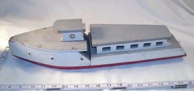 $49.99 • Buy WOOD POND OR POOL PASSENGER BOAT FLOATER 1930s 