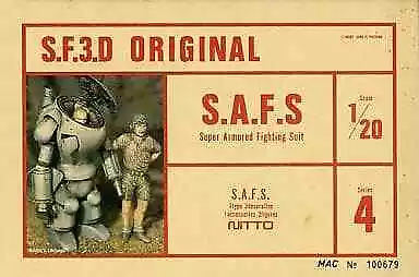 Plastic Model 1/20 S.A.F.S Super Armored Fighting Suit S.F.3.D Original Series 4 • $118.58