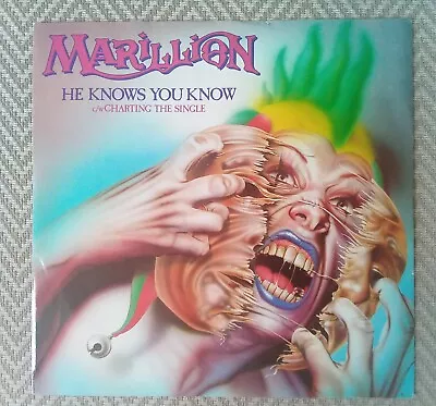MARILLION * 'HE KNOWS YOU KNOW' (Extended) *  12-INCH SINGLE * MINT! • £15