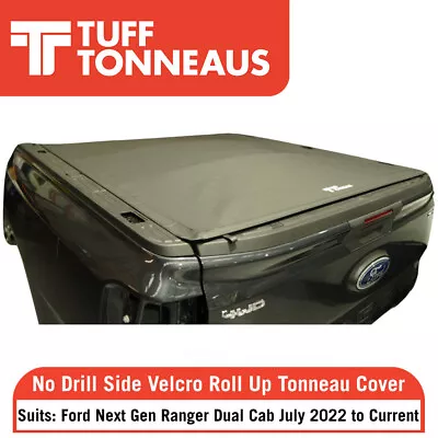 Tuff No Drill Roll Up Tonneau For Ford Next Gen Ranger D/C July 2022- Current • $658.90