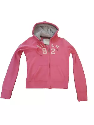 Ladies *abercrombie & Fitch* Pink Zipped Hoodie Size S • £9.99