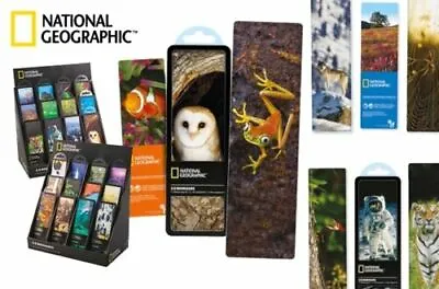 National Geographic 3-D Bookmark - Lemur Leaf-frog Spider Space Shuttle Snake • £2.36