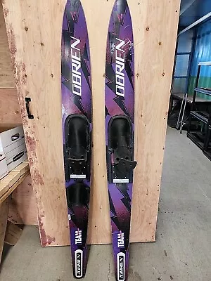 Vtg Obrien Team Comp Water Skis Sz 67 • $39