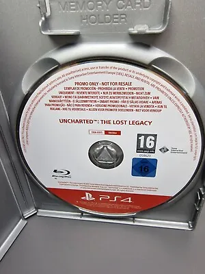 Uncharted: The Lost Legacy Sony PlayStation 4 PS4 PROMO Disc Unplayed • £12.95