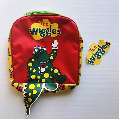 1997 The Wiggles Backpack Bag Vintage ABC Original Wiggles Dorothy The Dinosaur • $48.95