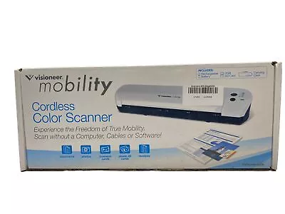 Visioneer Mobility Cordless Color Scanner | Rechargeable Battery • $24.99