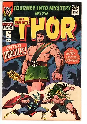 Journey Into Mystery With The Mighty Thor #124 Fine Condition • $51