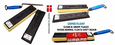 £11.95 • Buy Tiler Grouting Sponge Float/Trowel 3 IN 1 | Tuck Pointer | Rubber Float | Sponge
