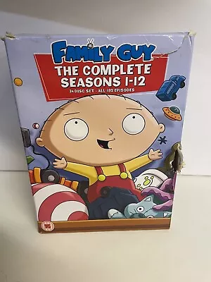 Family Guy The Complete Seasons 1-12 (DVD) • £12.99