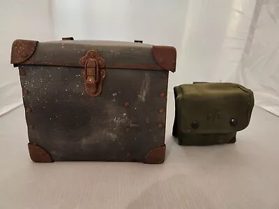Vintage NAVY Grimes Signal Light Model K-3 And Vintage Military First Aid Kit • $49.99