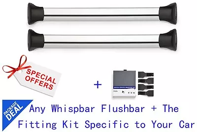 WHISPBAR/Prorack Ford Territory 2004-now Roof Rack+Fitting KITCross Bar Package • $369