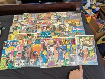 Lot Of 53 Marvel Comics Comic Books Thing X-Men Wolverine • $19.99