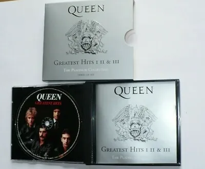 £10 • Buy Greatest Hits: I II & III: The Platinum Collection By Queen Three Cd Set