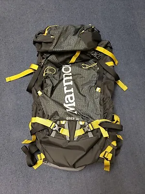 NWOT Marmot Eiger 32L Backpack Black EUC Mens • $50