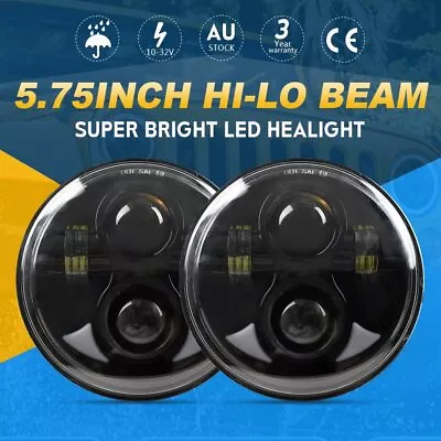 For Chrysler 300C 5.75 INCH 5-3/4  LED Headlights Hi/Lo/DRL Car Projector - 2pcs • $119.99