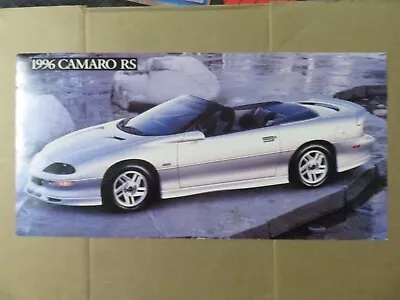Vintage 1996 Camaro Dealership Showroom Cardboard Poster • $45