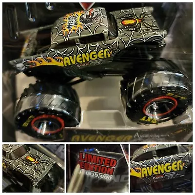 2024 Spin Master Monster Jam Avenger EXCLUSIVE Black Widow IN HAND! • $34.95