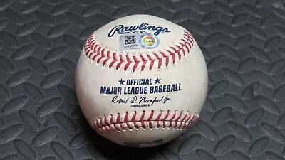 2020 Jose Iglesias Baltimore Orioles Game Used Single Baseball! 1B Hit! Wacha • $61.74