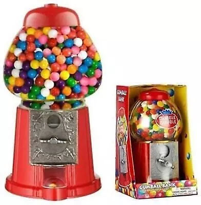 £16 • Buy Gumball Machine – Bubble Gum Sweet Dispenser Mini Retro Candy Vending Vintage