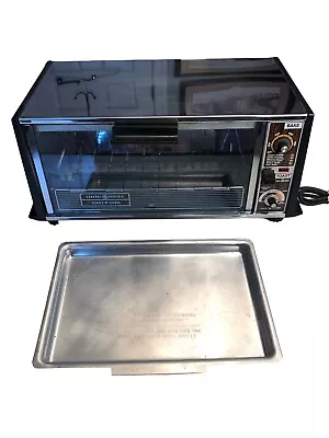 Vintage General Electric Toast R Oven GE Toaster A33114 W/ Pan Top Burners Bad • $21.44