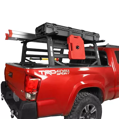 Adjustable Height Truck Bed Rack Ladder Rack Fit All Toyota Tundra Tacoma Nissan • $829.79