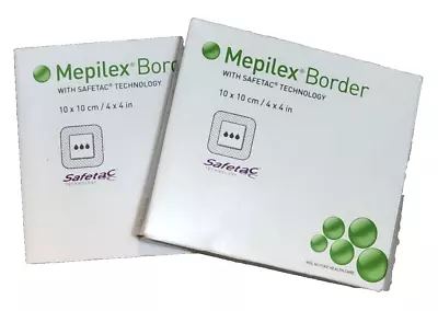 Mepilex Border 295300 Silicone Foam Dressing 4 X 4  - 2 Boxes Of 5 Exp 07/2019 • $35