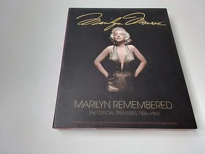Marilyn Monroe's Remembered The Official Treasures Book 1926-1962 • $34.50
