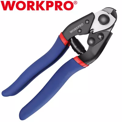 WORKPRO 7.5  Cable Cutter Wire Rope Cutter Chrome Vanadium Steel Jaws Heavy Duty • $19.99