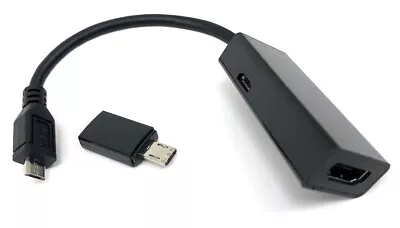 Micro Connectors MHL Micro USB To HDMI Adapter H4-MHL+11P-ADP • $5.99
