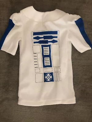 2T-4T R2D2 Star Wars Fleece Dress Halloween Costume. • $25