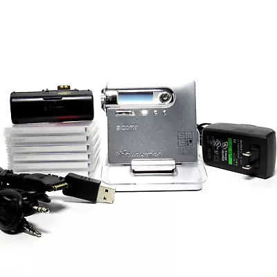 Sony MZ-N10 Net MD Walkman Portable Minidisc Recorder AS-IS Tested Battery Issue • $199.99