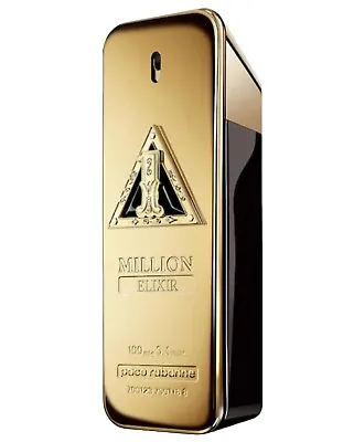 Paco Rabanne 1 Million Elixir 3.4oz (100ml) Eau De Parfum Intense TES TER NO BOX • $79.99