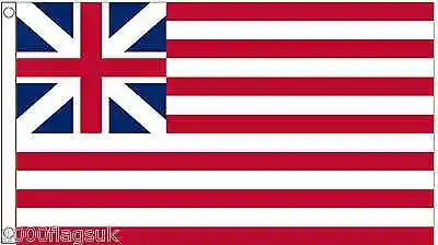 United States Of America Grand Union First Navy Ensign 1776 5'x3' Flag  • £6