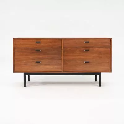 1970s Jack Cartwright & Founders Six Drawer Walnut Credenza / Dresser Refinished • $3500