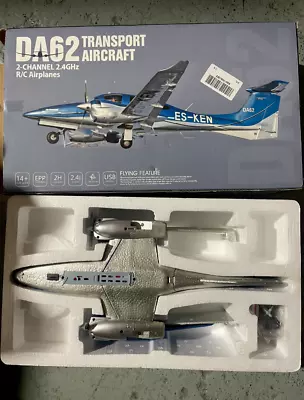 DA62 Remote Control Aeroplane 2 Channel 2.4GHz Brand New • £34.99