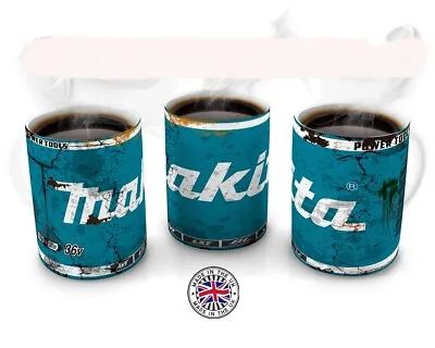 MAKITA  Power Tool VINTAGE DISTRESSED  MUG RETRO     UK MADE  110z Ceramic Mug  • £7.80