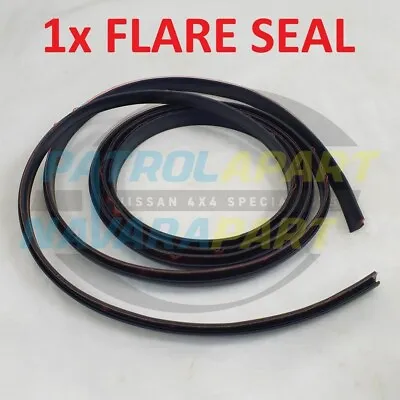 Flare Seal Rubber Mould Black With Tape 2m Suits Nissan Patrol GQ Y60 & GU Y61 Y • $21.50