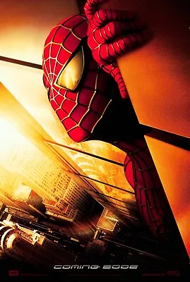 Promo Poster Marvel Art Print Wall Decor SpiderMan (2002) SciFi Collectible Gift • $11.99