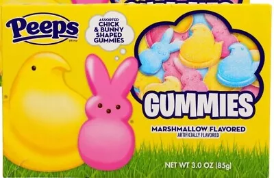 Peeps Gummies Marshmallow 3 Oz - 7 PACKS • $7