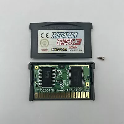 Megaman Battle Network 3 White Nintendo Game Boy Gameboy Advance GBA Game Tested • £44.99