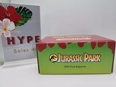 Sealed 2022 Matchbox Mattel Creations Jurassic Park 1993 Ford Explorer • $34.92