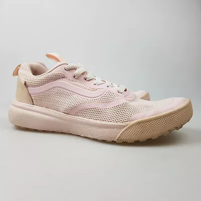 Women's VANS 'Ultracush' Sz 7 US Shoes Pink Low Off The Wall | 3+ Extra 10% Off • $27.99