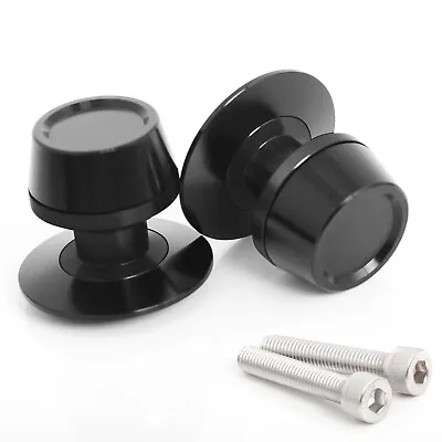 Black Black M10 Rear Swingarm Spools S-FIGHT For Z750R 05-09 10 11 12 13 14 15 • $37.14