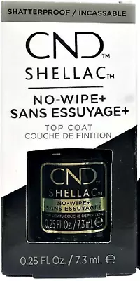 £13.95 • Buy CND Shellac No Wipe Top Coat 7.3ml/0.25 Fl. Oz ~ BOXED ~